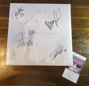 Shadowmaker by APOCALYPTICA signiert signiert 2LP schwarz Vinyl von allen! JSA CERT - Bild 1 von 7