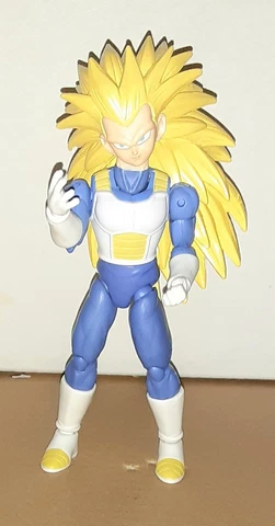 Custom 6" Figure [SS 3 GOTENKS IN SAIYAN ARMOR] Dragon Ball Super Bandai Cover