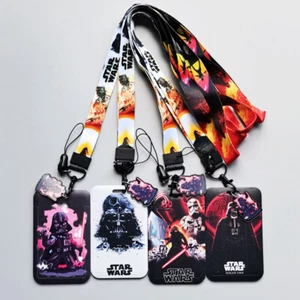 Star Wars ID Badge Card Holder & Lanyard Neck Strap Skywalker - Picture 1 of 15
