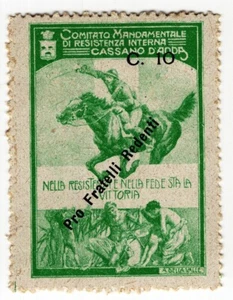 ER3600 - Resist.Int. Cassano d'Adda -Fratelli redenti - Cavaliere - Verde - Picture 1 of 1