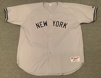 Don Mattingly New York Yankees Russell Athletic Authentic Jersey Sz 60 Vtg 23 - Image 1 of 4