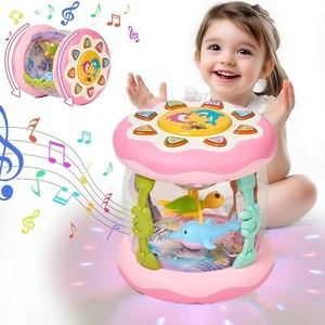 Baby Girl Toys for 6-12 Months - Ocean Rotating Musical Light up Toys for 12-18 - Imagen 1 de 6