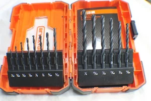 Black & Decker ~ Juego de brocas ~ 14 piezas - Funciona en madera, metal, PVC, plástico, etc. - Imagen 1 de 6