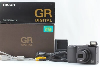 SH:614 [MINT in Box] Ricoh GR Digital III 3 10.0MP Digital Camera From JAPAN - Image 1 of 4