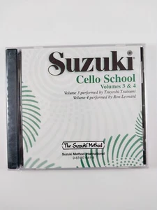 Tsuyoshi Tsutsumi – Suzuki Cello School Volumes 3 & 4 Revised (CD, 1993) Sealed - Picture 1 of 3