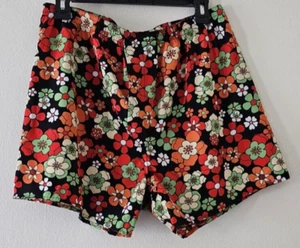 Urban Outfitters BDG Damen Blumen Pull-On Polyester Shorts Medium - Bild 1 von 8