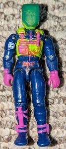 Gi Joe DEEP SIX 1992 con visiera casco piastra frontale Eco Warrior v3 vintage 1992 - Foto 1 di 2