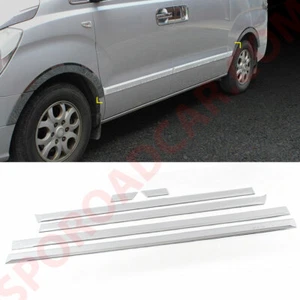 Chrome Side Door Under Line Molding for Hyundai Grand Starex 2008-2020 D-047 - Picture 1 of 4