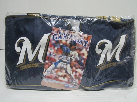Milwaukee Brewers game day 2006 Throw Blanket & Travel bag stadium Cover