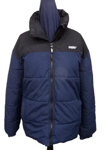 Snipes L Herren Winter Stepp Jacke Blau-Schwarz Top-Zustand - Bild 1 von 7