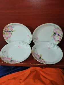 Noritake M Hand-painted Made in Japan AZALEA  Berry Dessert Bowls (4) - Picture 1 of 3