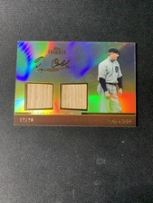 2011 Topps Tribute Gold Parallel Ty Cobb Dual Game Used Bat Relic #TDR-TC /20