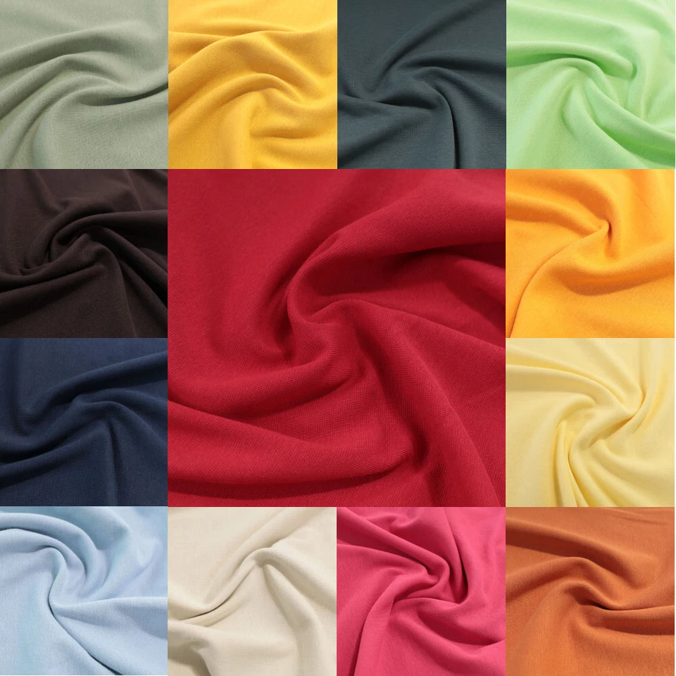 50cm Bündchenstoff Jersey Schlauchware Kleidung Baumwolle Stoffe Meterware - Bild 1 von 1