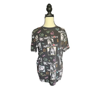 Camiseta Tupac Justicia Poética Talla Mediana Foto 1 de 3