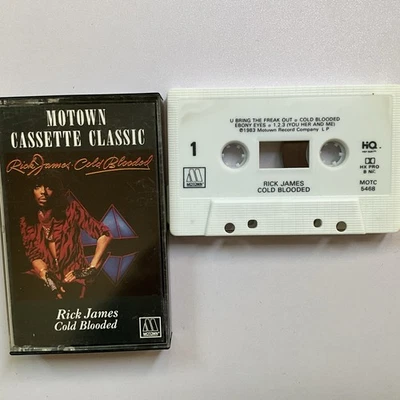 rick james • cold blooded ‘83 МОТС5468 Motown HiQ HXPRO B NR EX+ Foto 1 de 3