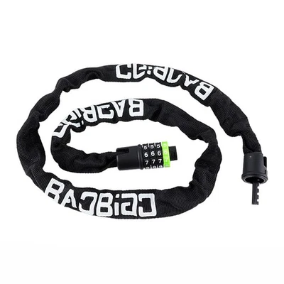 Bike Chain Lock 4Digit Combination Heavy Duty Anti-Theft Motorcycle Bicycle Lock - Image 1 of 4