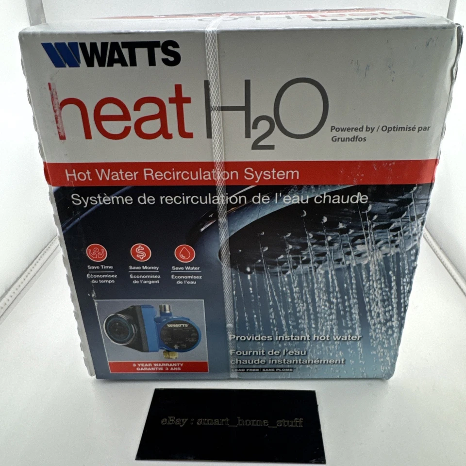 WATTS 0955805 Heat H2O Hot Water Recirculation System