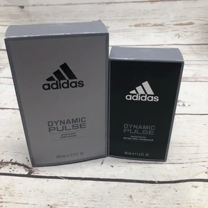 Adidas DYNAMIC PULSE Cologne for Men 1.6oz Spray & 3.3oz Aftershave NEW - Picture 1 of 6