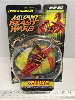 Transformers Mutant Beast Wars POISON BITE Scorpion/Baracuda 1999 Rare Brand New - Image 1 of 4