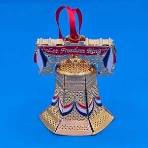 Let Freedom Ring Danbury Mint American Spirit Collection Liberty Bell Ornament - Picture 1 of 3