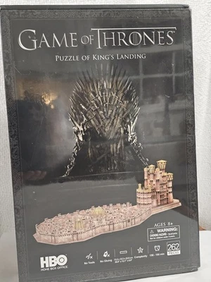 Game OF Thrones, Puzzle Of KINGs Landing Brand NEW Sealed,On HAND. 4D,262 pieces - Image 1 of 4