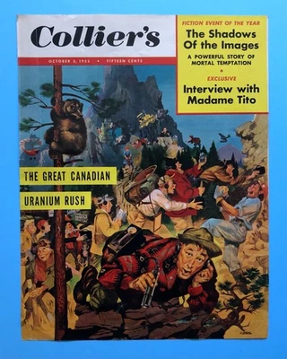 COLLIER'S OCT. 2, 1953 MAGAZINE [COVER ONLY]. Foto 1 de 4