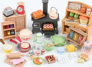 Accessori cucina Sylvanian. Utensili da cucina casa delle bambole di campagna Calico Critters - Foto 1 di 19