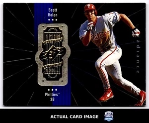 1998 SPx Finite Radiance #308 SCOTT ROLEN Philadelphia Phillies HOF #/4500 NM - Picture 1 of 4