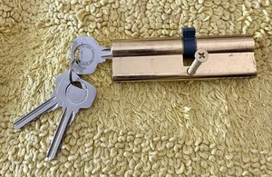 Euro Cylinder UPVC Barrel Lock PVC Wooden Doors Yale, 3 keys. - Picture 1 of 4