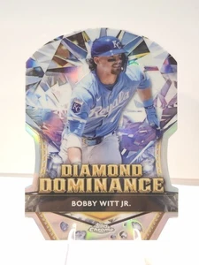 2024 Topps Chrome Update Bobby Witt Jr SSP Diamond Dominance Case Hit Royals - Picture 1 of 2