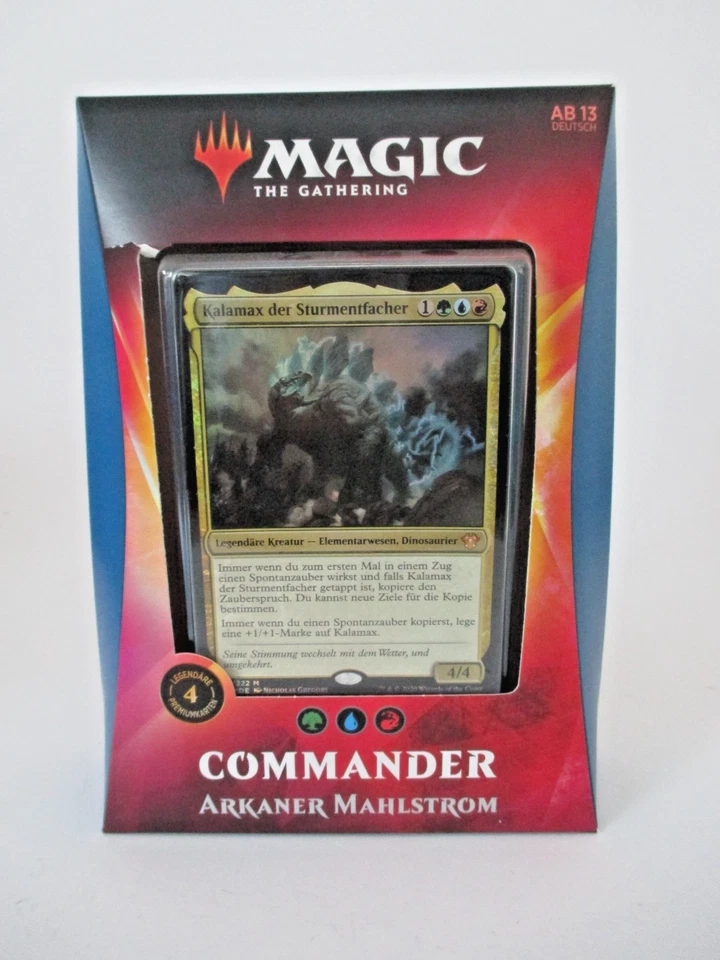 Arkaner Mahlstrom Commander Deck B-Ware Ikoria Deutsch Magic the Gathering MTG - Bild 1 von 1