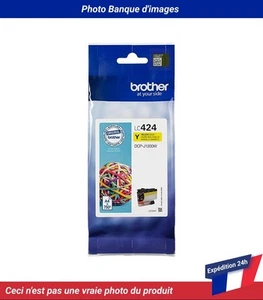 LC424Y Brother DCP-J1200W Cartouche d'Encre Jaune - Afbeelding 1 van 4