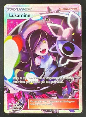 2018 Pokemon Sun & Moon Ultra Prism #153/156 Lusamine - Image 1 of 2