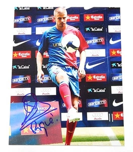 Foto firmada por Gerard Piqué 8x10 fútbol fútbol autógrafo automático - Imagen 1 de 2