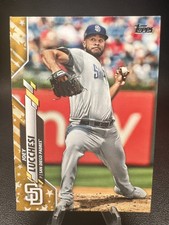 2020 Topps Gold Stars #257 Joey Lucchesi  San Diego Padres