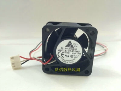 1 PCS Delta Fan EFB0405MD-ROO DC 5V 0.24A 3 wire 4 pin 4020 40*40*20MM - Image 1 of 3