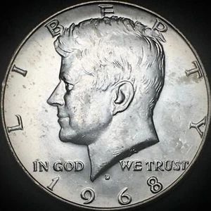 1968 D DDO/TDO Kennedy Half Dollar - FS-101 Doubled Die 40% Silver 50C - Picture 1 of 12