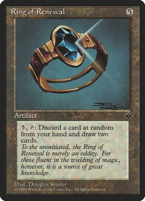 Magic The Gathering MTG RING OF RENEWAL Fallen Empires NM Near Mint - Image 1 of 1