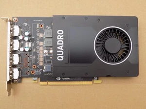 Nvidia Quadro P2000 5GB 4x DP Connections Graphics Card Tracked24 - Picture 1 of 12