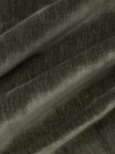 John Lewis Upholstery Fabric Plush Chenille Moss Green 3m - Picture 1 of 10
