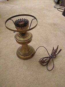 Retro Vintage Brass Lamp Light Fixture 