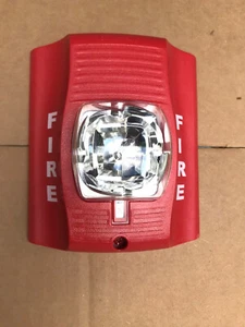 Dispositivo de montaje en pared estroboscópico rojo System Sensor SR - Imagen 1 de 4