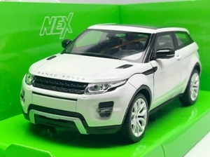 Land Rover Range Rover Evoque - White - 1/24 Scale Diecast Model Car Welly NEX - Picture 1 of 11