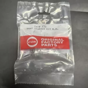 Vintage COX #333 Snap Starter Kit R.H.NIP - Picture 1 of 2