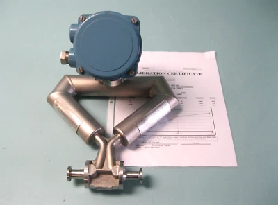1/2" Tri-Clamp Micro Motion CMF025 M Sensor 800 Enhanced Core CALIBRATED B19 - Image 1 of 4