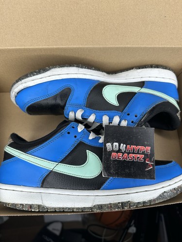 Nike Dunk Low 2022 foto blu come nuove in schiuma