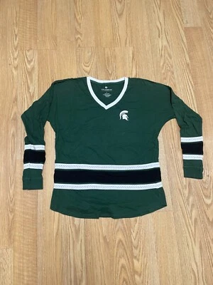 Women's Size Large Michigan State Spartans Long Sleeve Jersey Shirt by Colosseum - Image 1 of 4