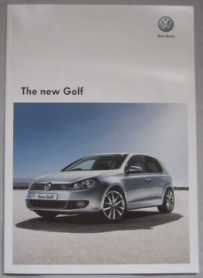 2009 New Volkswagen Golf Brochure Pub.No. PVW291NEWGF - Image 1 of 3