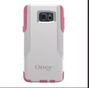 OtterBox Commuter Series Case for Samsung Galaxy Note 5 Pink White Hibiscusfrost - Picture 1 of 10