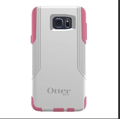 OtterBox Commuter Series Case for Samsung Galaxy Note 5 Pink White Hibiscusfrost - Image 1 of 4